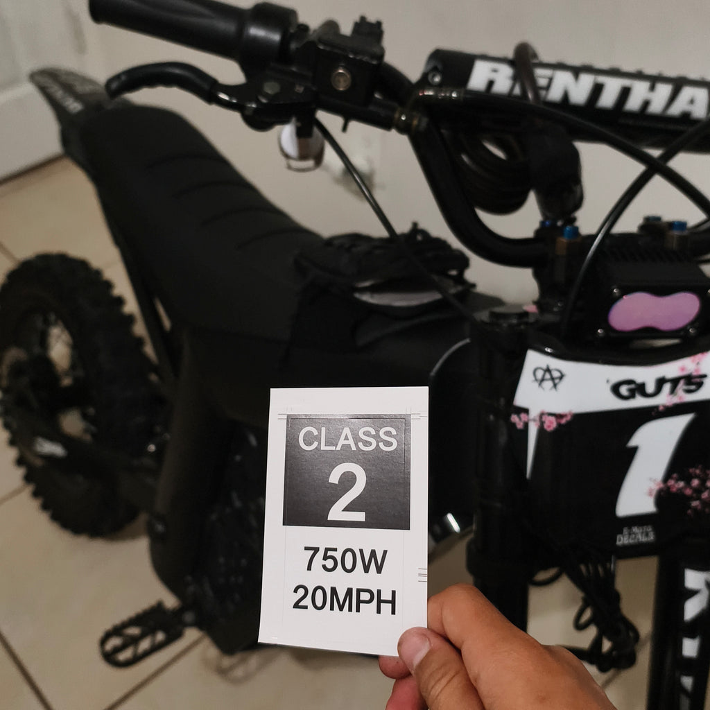 Class 2 stickers